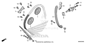 Cam Chain@tensioner Schematic