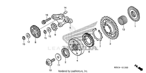 Starting Clutch Schematic