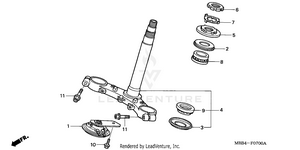 Steering Stem Schematic