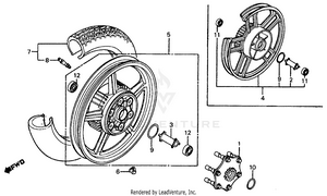 Rear Wheel Schematic