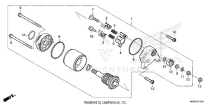 Starting Motor Schematic