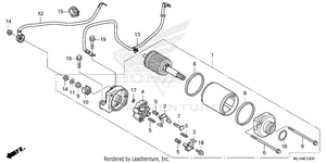 Starter Motor Schematic