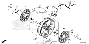 Front Wheel Schematic