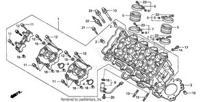 Cylinder Head Schematic