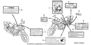 Caution Label Schematic