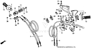 Handle Switch 88-92 Schematic