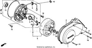 Alternator 86-87 Schematic