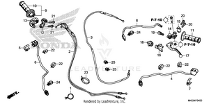 Handle Lever@switch@cable Schematic