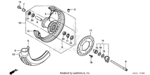 Front Wheel Schematic