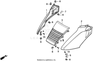 Front Upper Cover Schematic