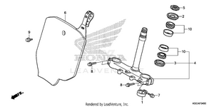 Steering Stem Schematic