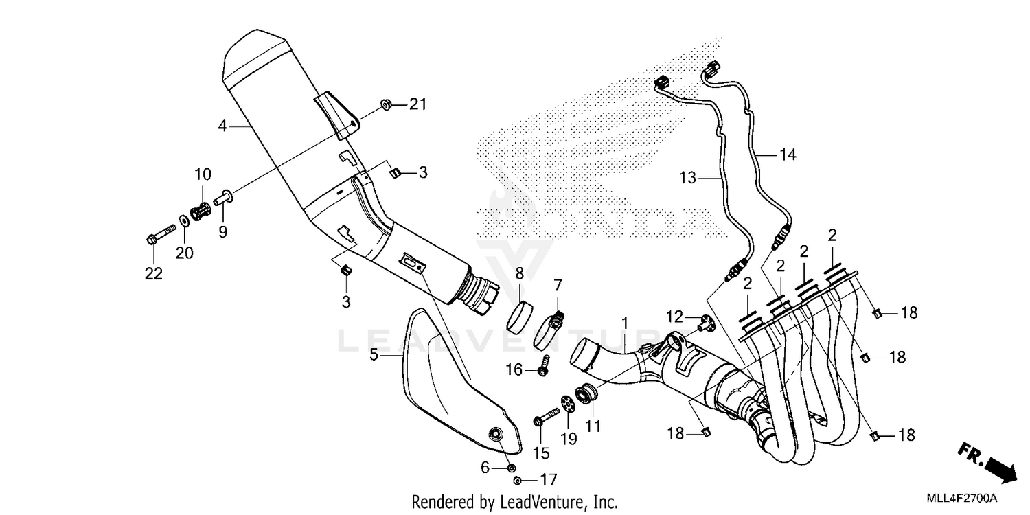 EXHAUST MUFFLER