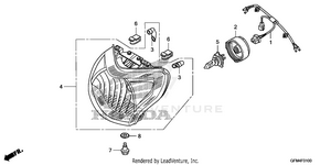 Headlight Schematic