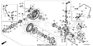 Final Driven Gear Schematic