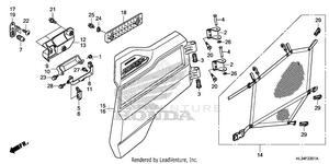 Rear Door Schematic