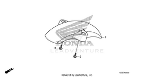 Front Fender Schematic