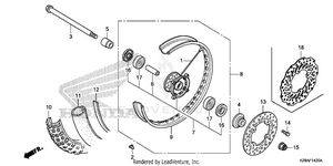 Front Wheel Schematic