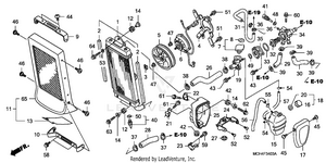 Radiator (vtx1800f) Schematic