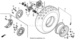 Front Wheel Schematic