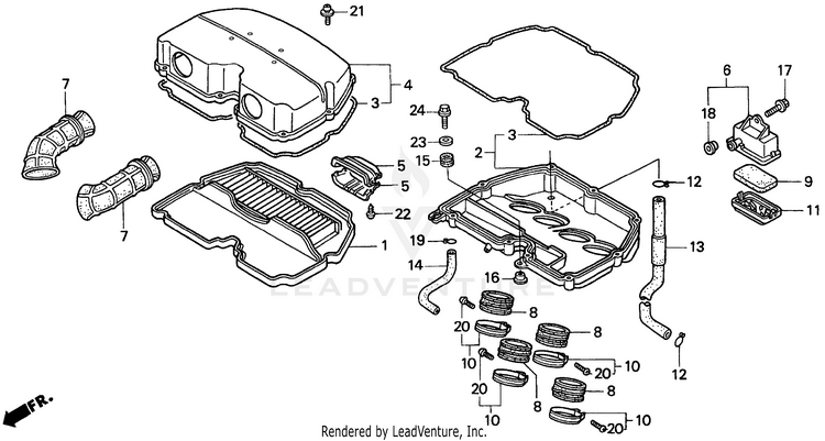 1993 Honda CBR900RR OEM Parts