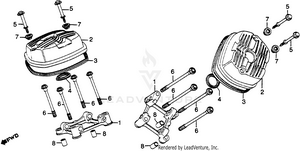 Cylinder Head Cover Schematic