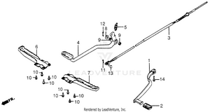 Step + Brake Pedal + Gearshift Pedal Schematic
