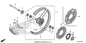 Front Wheel Schematic