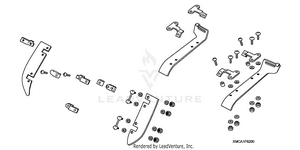 Fairing Side Air         Deflectors Schematic