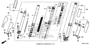 Front Fork Schematic