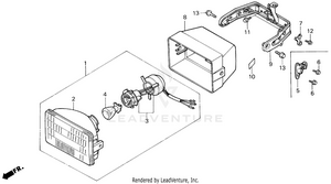 Headlight Schematic