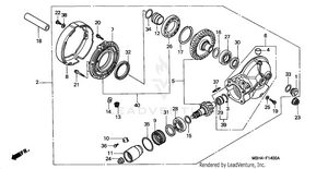Final Driven Gear Schematic