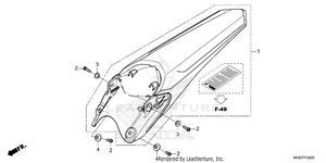 Rear Fender Schematic