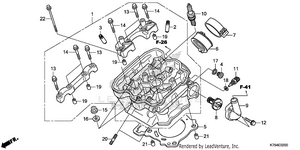 Cylinder Head Schematic