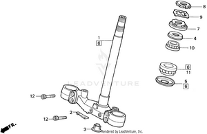 Steering Stem Schematic