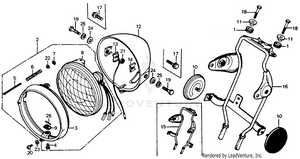 Headlight 76-78 Schematic
