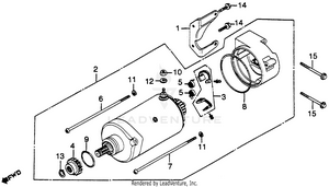 Starter Motor Schematic