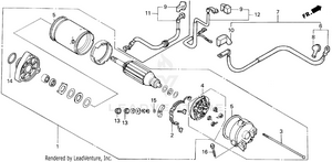 Starter Motor Schematic
