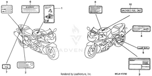 Caution Labels Schematic