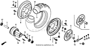 Rear Wheel Schematic