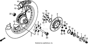 Rear Wheel Schematic