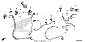 Handle Lever@switch@cable (2) Schematic