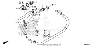 Water Hose@thermostat Schematic