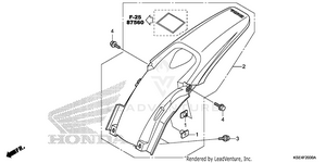 Rear Fender Schematic