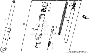 Front Fork 79 Schematic