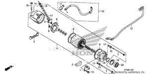 Starter Motor Schematic
