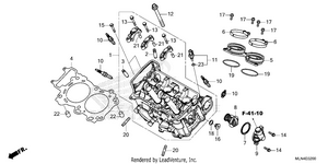 Cylinder Head Schematic