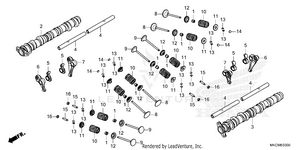 Camshaft@valve Schematic