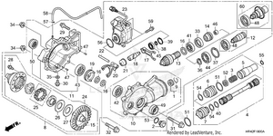 Front Final Gear Schematic