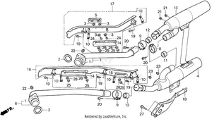 Vt1100c Muffler 95-96 Schematic