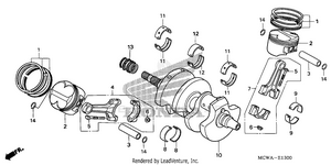 Crankshaft@piston Schematic